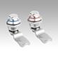 Quarter-turn locks, stainless steel in Hygienic DESIGN