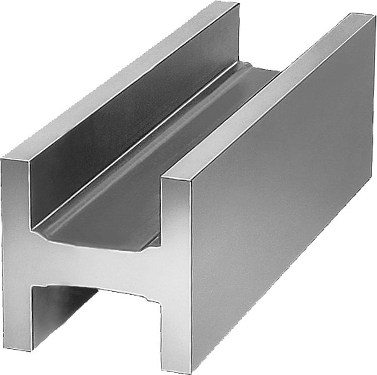 opvolger Huidige Attent H-profiles grey cast iron or aluminium | norelem