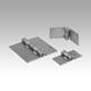 Hinges steel or stainless steel weldable