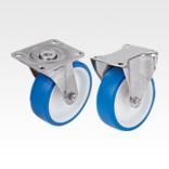 Swivel and fixed castors stainless steel for sterile areas