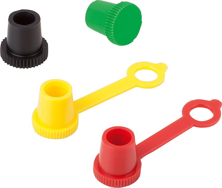 Grease nipple caps for conical grease nipples