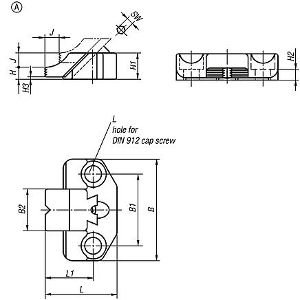 Toe clamps, Form A