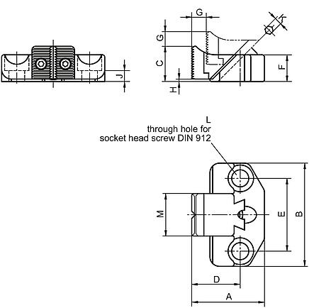 Toe clamps, Form B