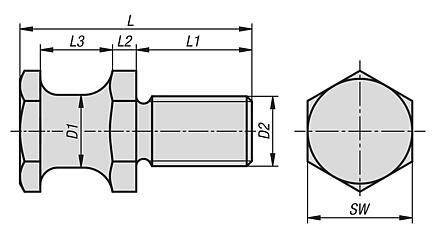 Hoist screws VDI 3366